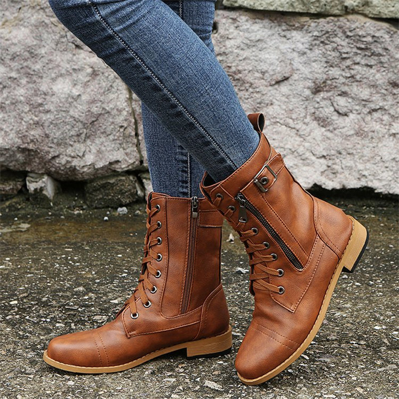 Bota Feminina de Inverno em Couro Legítimo - Vanguard