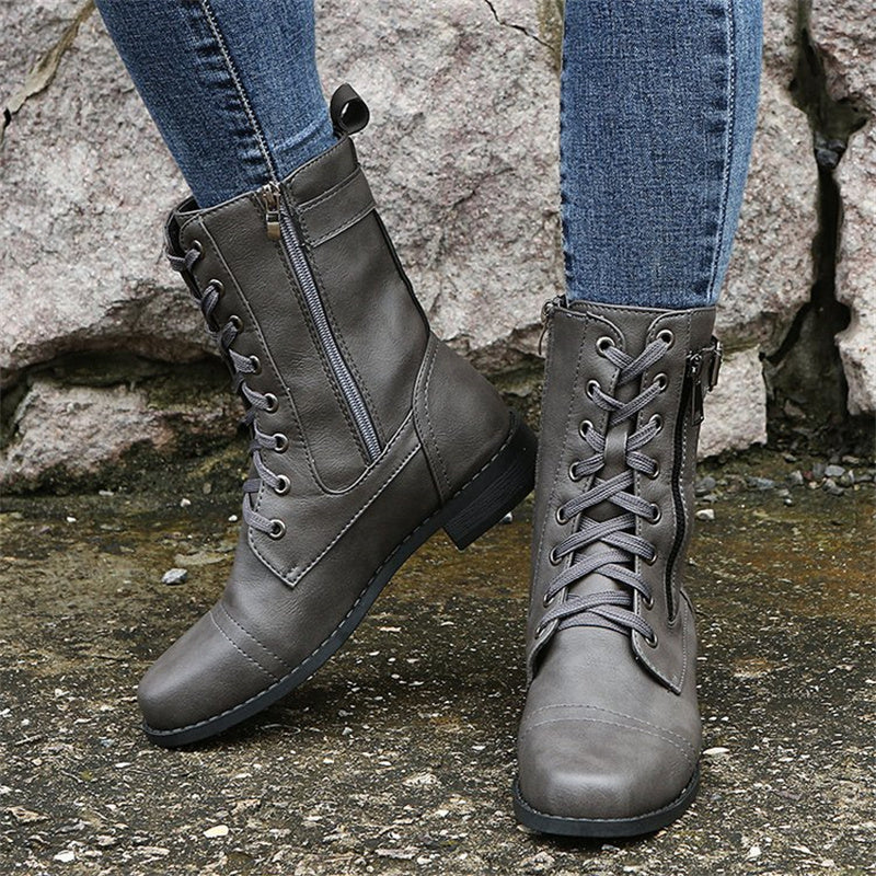 Bota Feminina de Inverno em Couro Legítimo - Vanguard