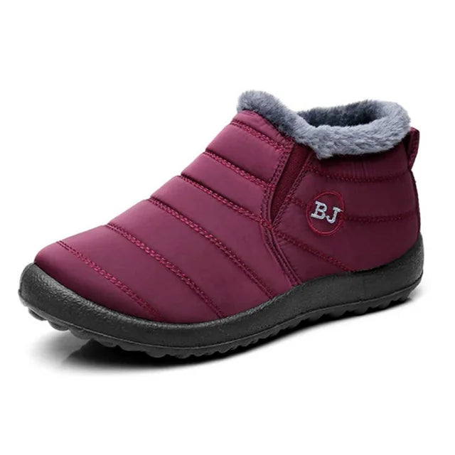 Bota Térmica Feminina de Inverno Impermeável com Forro Peluciado – Le Vie