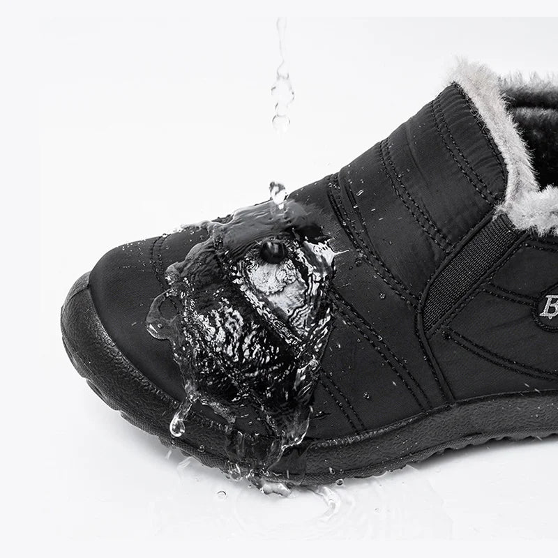 Bota Térmica Feminina de Inverno Impermeável com Forro Peluciado – Le Vie