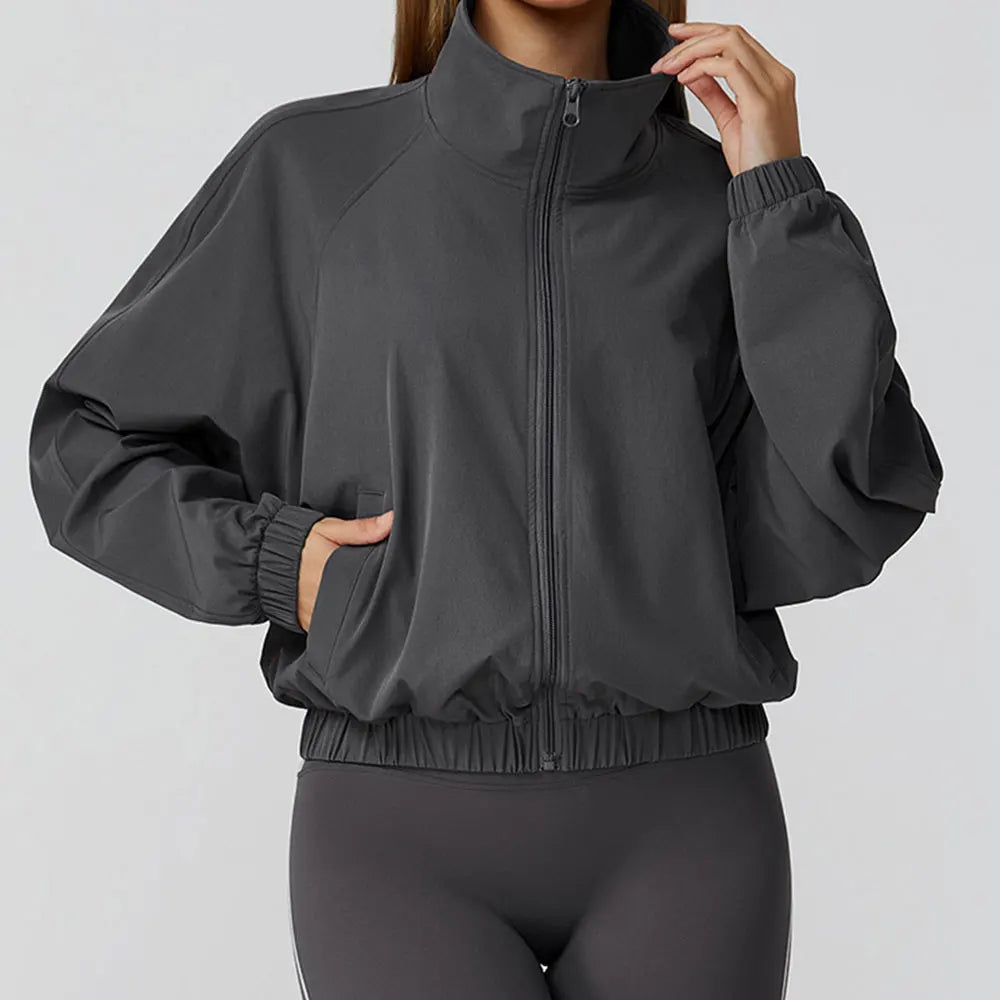 Jaqueta Corta Vento Feminina - Conforto e Estilo para Atividades ao Ar Livre