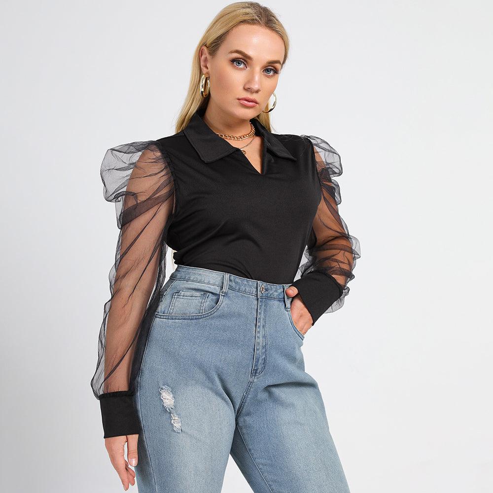 Blusa Puff – Elegância e Estilo com Toque Moderno