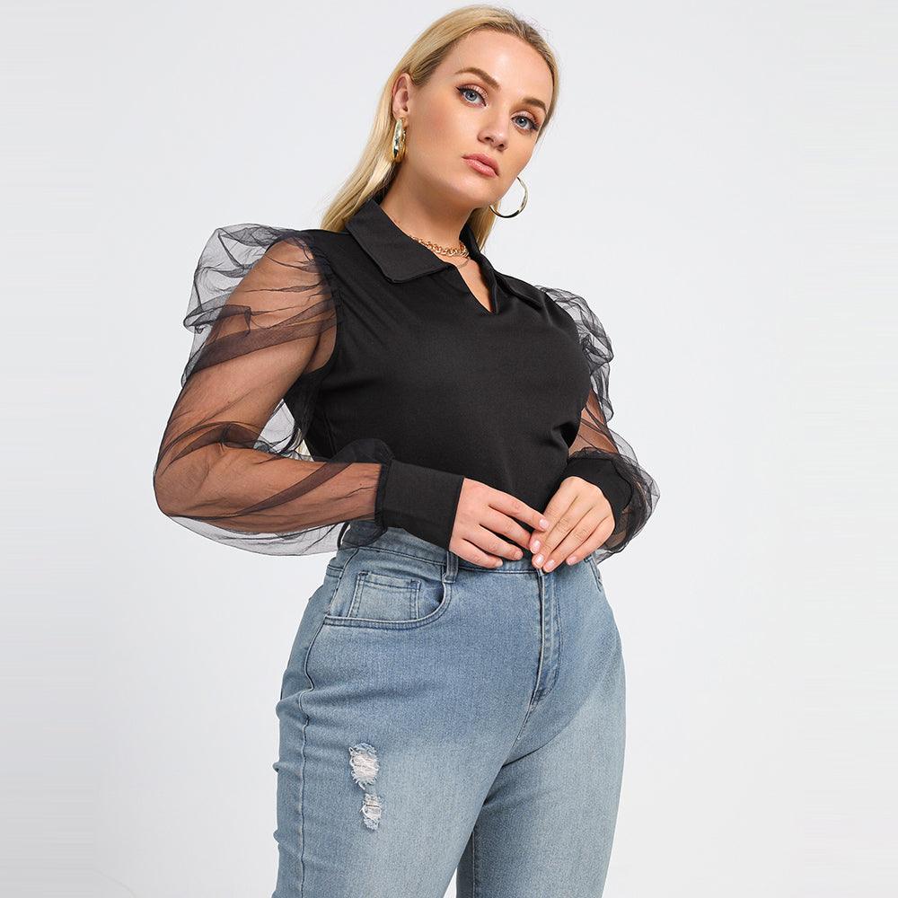 Blusa Puff – Elegância e Estilo com Toque Moderno