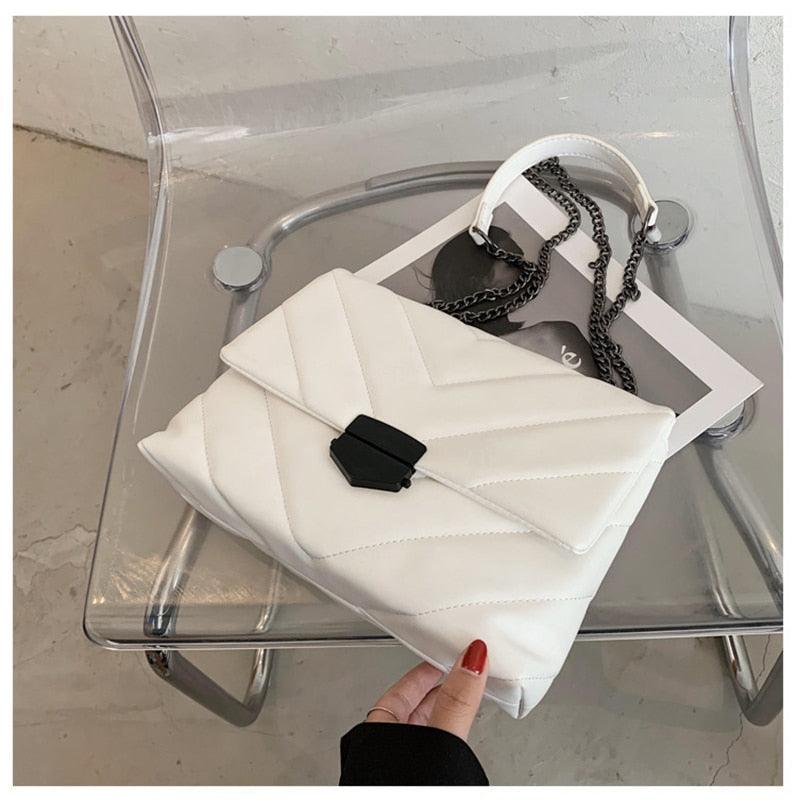 Bolsa Feminina de Algodão Cru - Metalassê