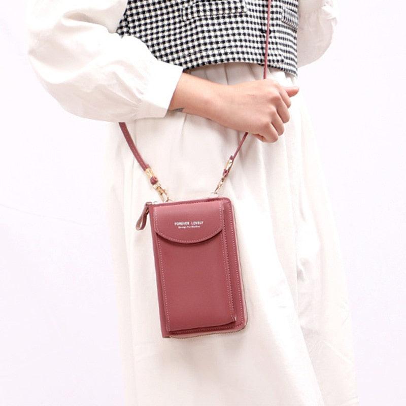 Bolsa Transversal Porta-Celular – Praticidade e Estilo no Dia a Dia