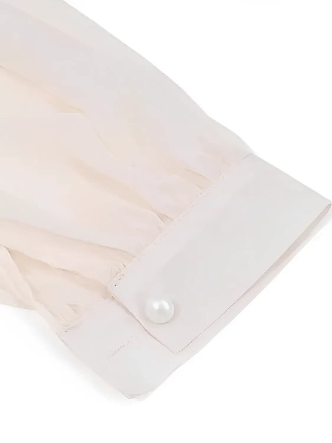 Blusa Feminina de Ombro Único com Flor em Chiffon - Elise