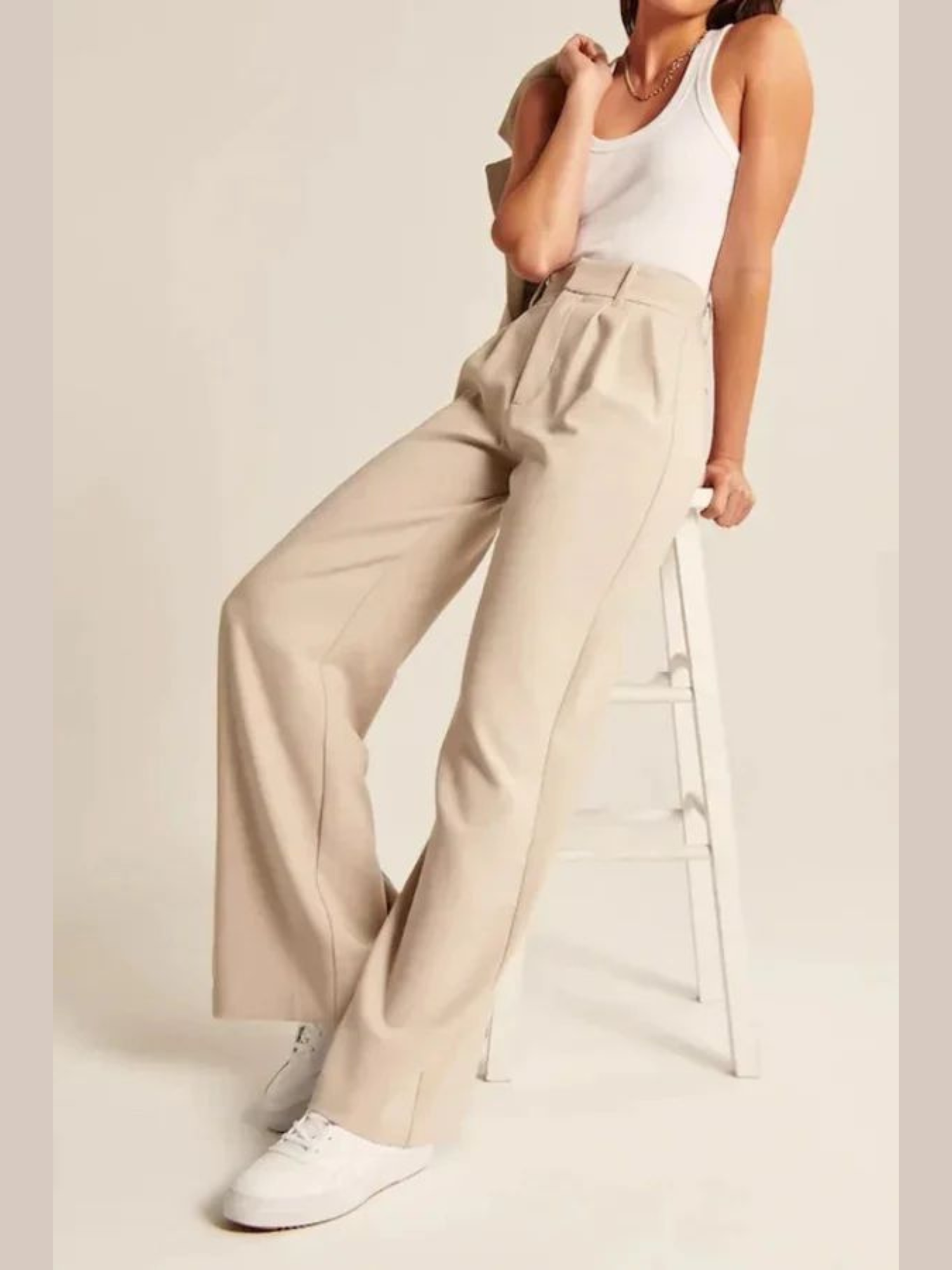 Calça Wide Leg Alfaiataria Modern Pants