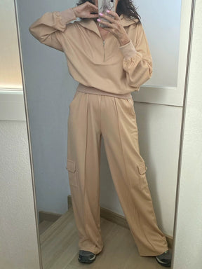 Conjunto Feminino Blusa e Calça Modern Royal Confort