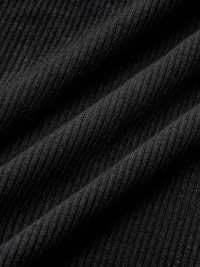 Blusa Básica de Manga Comprida com Debrum