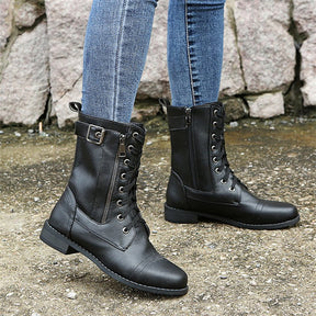 Bota Feminina de Inverno em Couro Legítimo - Vanguard
