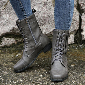 Bota Feminina de Inverno em Couro Legítimo - Vanguard
