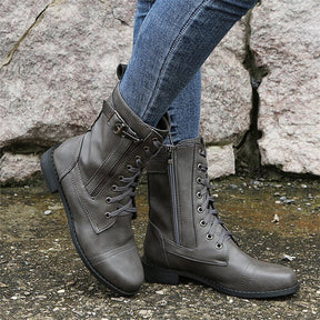 Bota Feminina de Inverno em Couro Legítimo - Vanguard