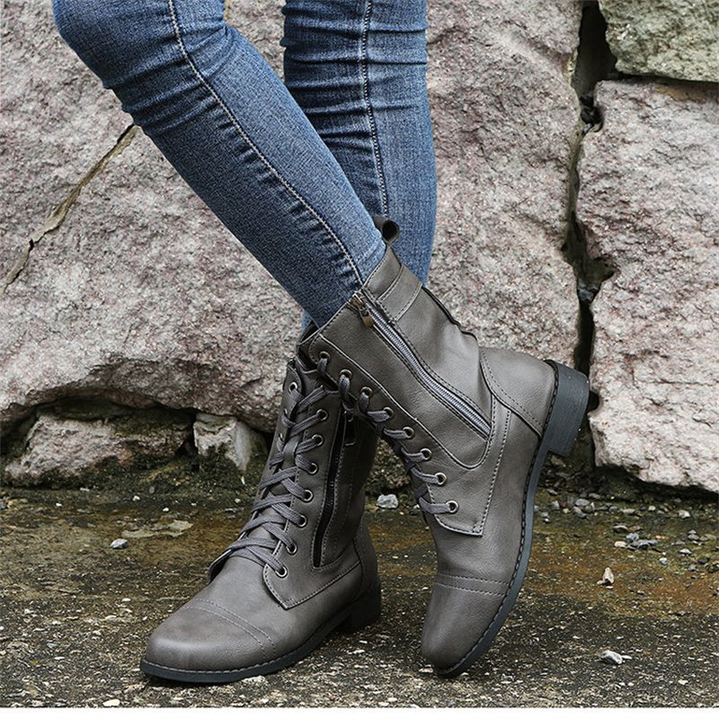 Bota Feminina de Inverno em Couro Legítimo - Vanguard