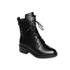 Bota Feminina de Inverno em Couro Legítimo - Ivy