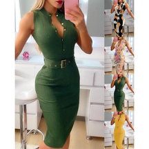 Vestido Estampado com Cinto – Estilo e Conforto para o Seu Dia a Dia