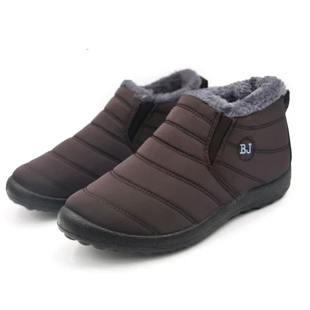 Bota Térmica Feminina de Inverno Impermeável com Forro Peluciado – Le Vie