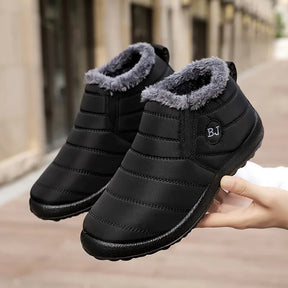 Bota Térmica Feminina de Inverno Impermeável com Forro Peluciado – Le Vie