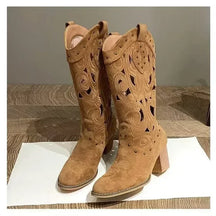 Bota Feminina de Inverno em Couro Legítimo - Nova