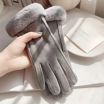 Luvas Femininas de Inverno com Tela Touchscreen e Forro de Pelúcia Quente para Lazer ao Ar Livre – Le Vie