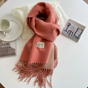 Cachecol Feminino Dupla Face de Inverno em Cashmere Tricot Premium – Le Vie
