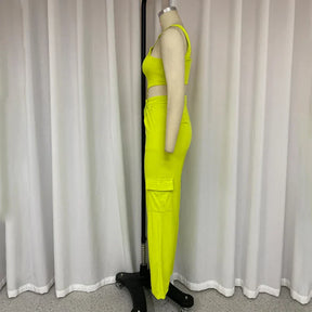 Conjunto Feminino com Top e Calça Pantalona – Moderno e Sofisticado