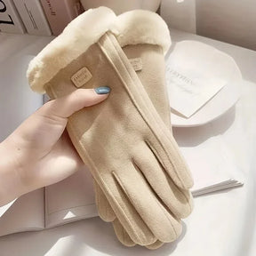 Luvas Femininas de Inverno com Tela Touchscreen e Forro de Pelúcia Quente para Lazer ao Ar Livre – Le Vie