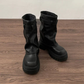 Bota Feminina de Inverno em Couro Legítimo - Frígida