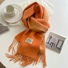 Cachecol Feminino Dupla Face de Inverno em Cashmere Tricot Premium – Le Vie