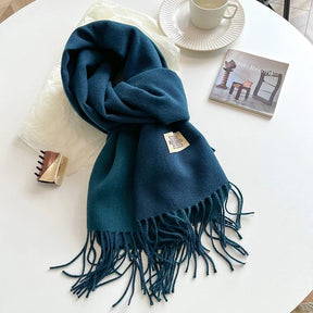 Cachecol Feminino Dupla Face de Inverno em Cashmere Tricot Premium – Le Vie