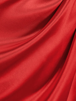 Vestido Longo Fenda Lateral e Decote Draped – Elegância e Sensualidade