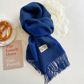 Cachecol Feminino Dupla Face de Inverno em Cashmere Tricot Premium – Le Vie