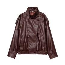 Jaqueta Bomber Feminina de Couro Falso - Blusão Quente para Inverno - Le Vie