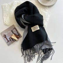 Cachecol Feminino Dupla Face de Inverno em Cashmere Tricot Premium – Le Vie