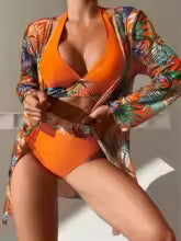 Conjunto de Biquini Com 3 Peças