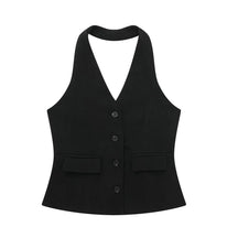 Conjunto Feminino Alfaiataria Colete Blazer Sem Mangas e Calça Pantalona em Tecido Premium – Le Vie