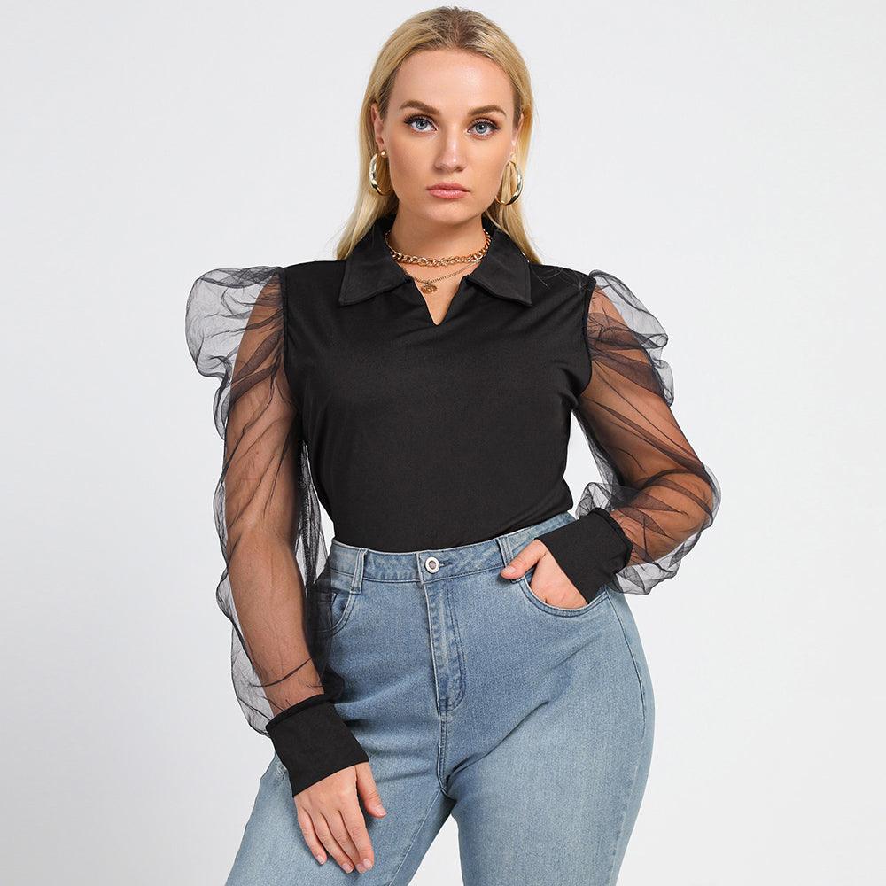 Blusa Puff – Elegância e Estilo com Toque Moderno