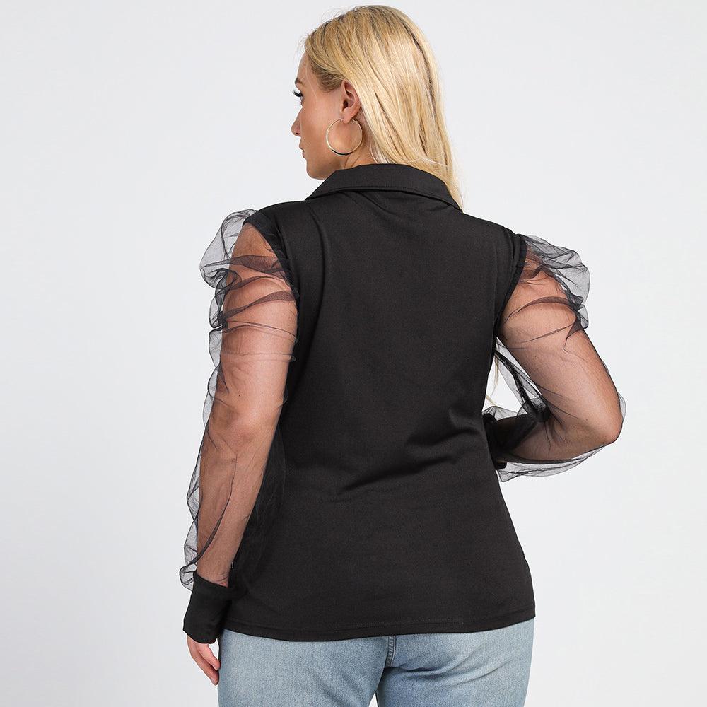 Blusa Puff – Elegância e Estilo com Toque Moderno