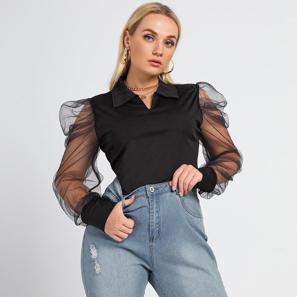 Blusa Puff – Elegância e Estilo com Toque Moderno