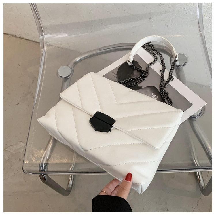 Bolsa Feminina de Algodão Cru -  Metalassê