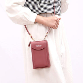 Bolsa Transversal Porta-Celular – Praticidade e Estilo no Dia a Dia