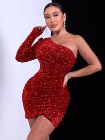 Vestido Preto de Lantejoulas – Elegância e Brilho para Sua Noite